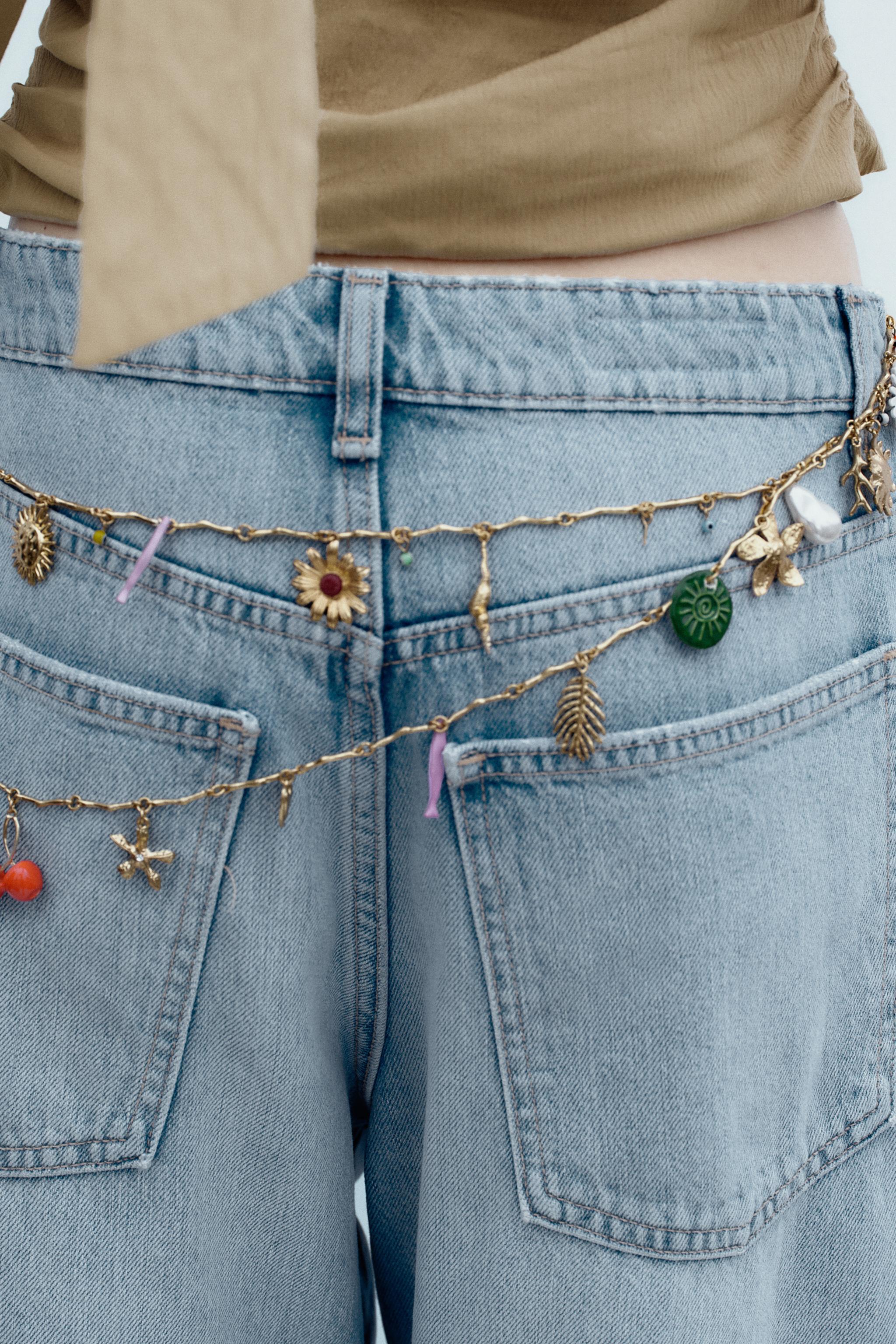 METAL CHARM BELT
